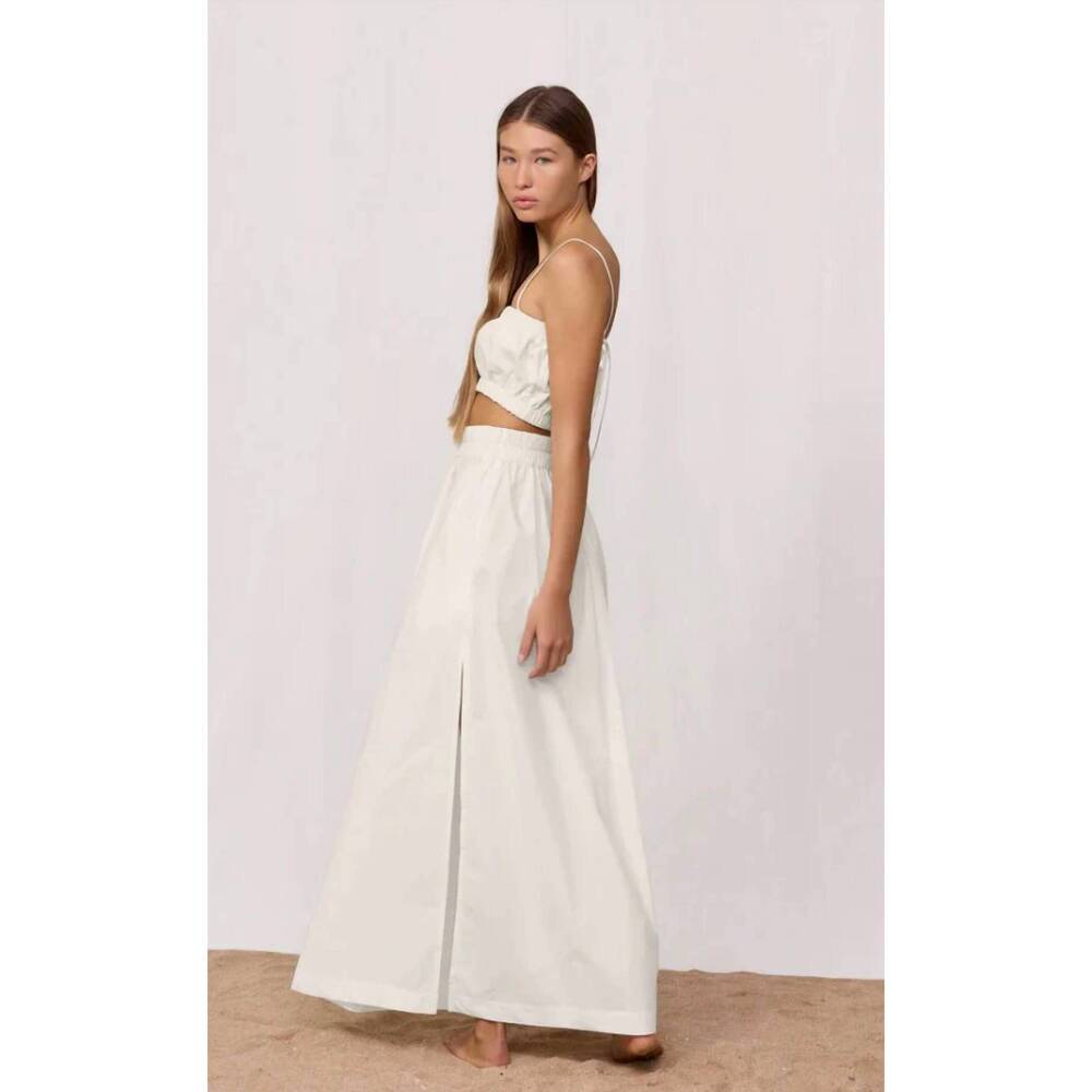 NEW MIKOH delia maxi skirt in bone - Picture 3 of 3